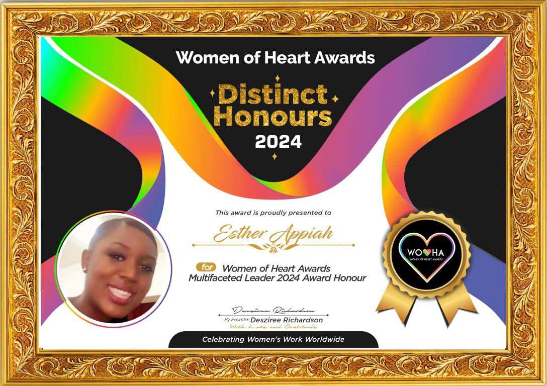 Esther Appiah — Multifaceted Leader Award Honour