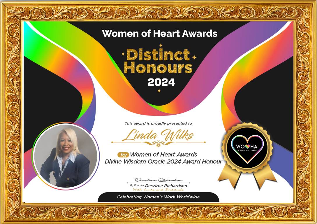 Linda Wilks — Divine Wisdom Oracle Award Honour