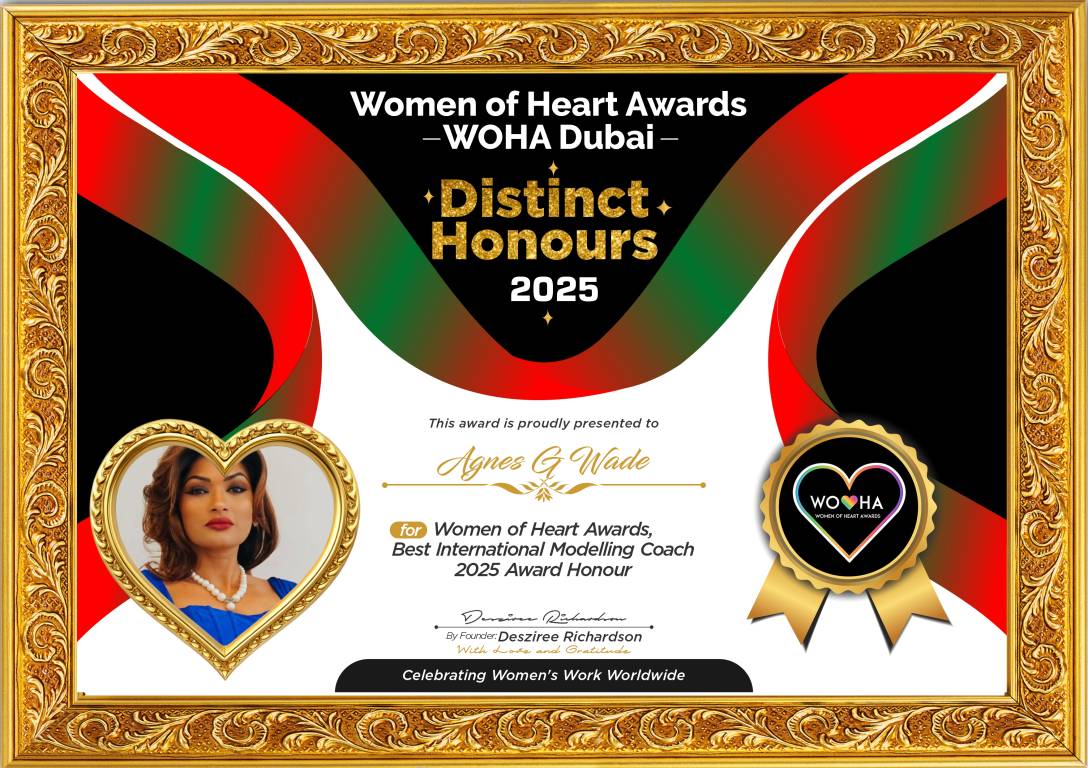 Agnes G Wade — original award certificate