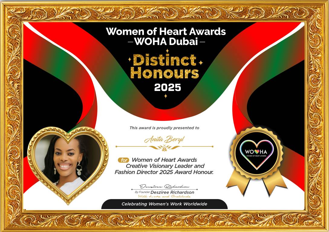 Anita Beryl — Creative Visionary Leader and Fashion Director Award Honour