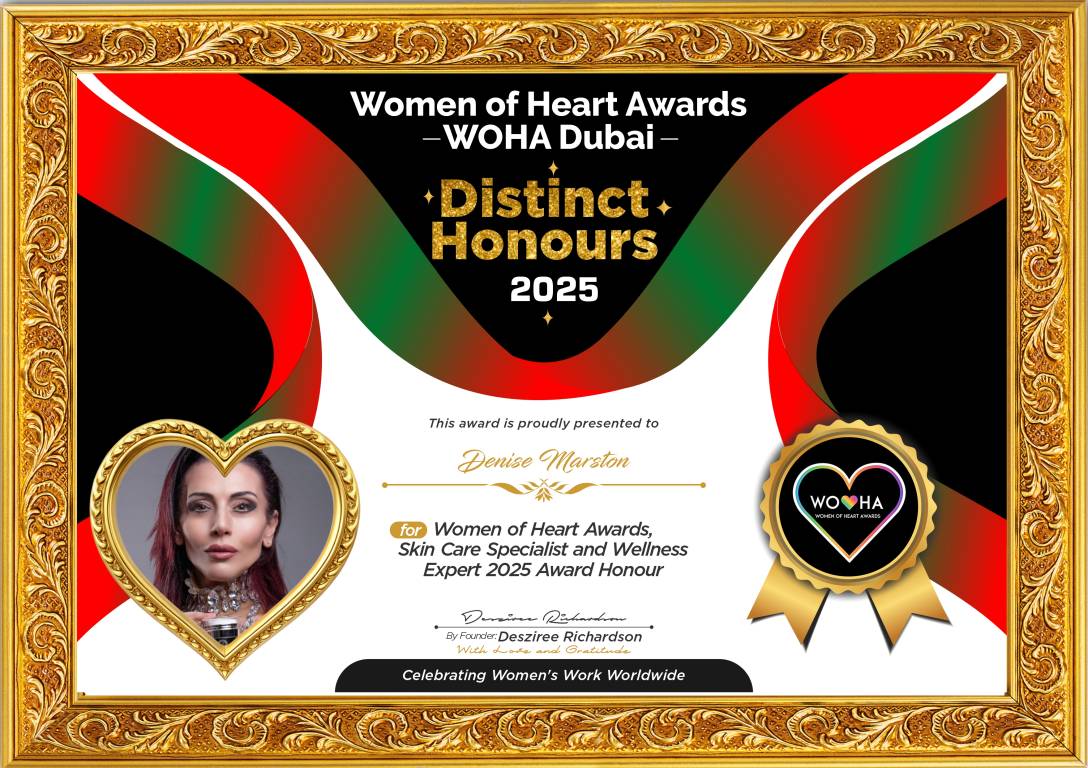 Denise Marston — original award certificate