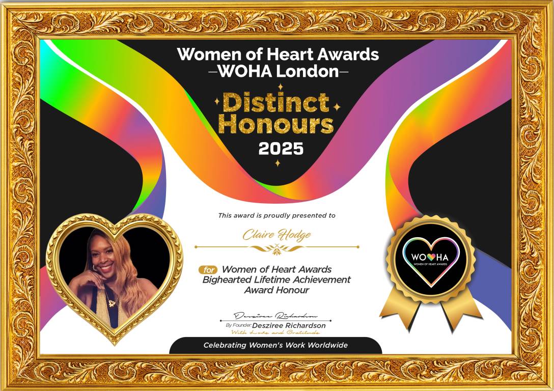 Claire Hodge — Bighearted Lifetime Achievement Award Honour