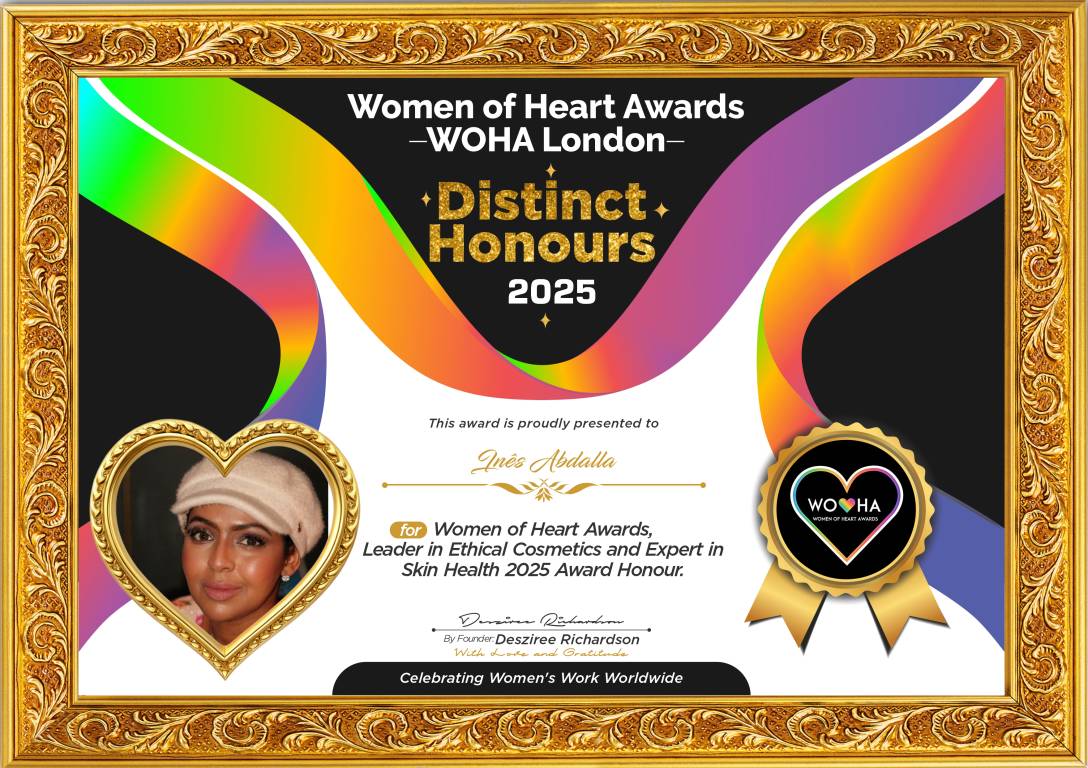 Inés Abdalla — original award certificate