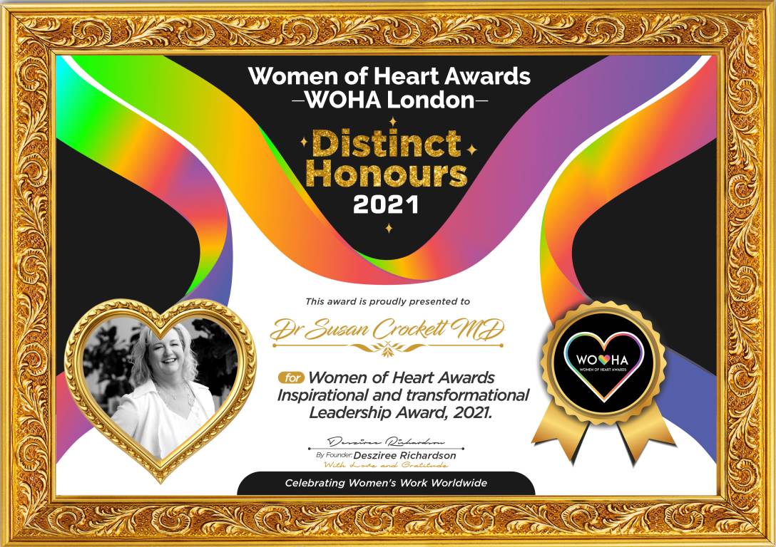 Dr Susan Crockett MD — Inspirational and Transformational Leadership Award