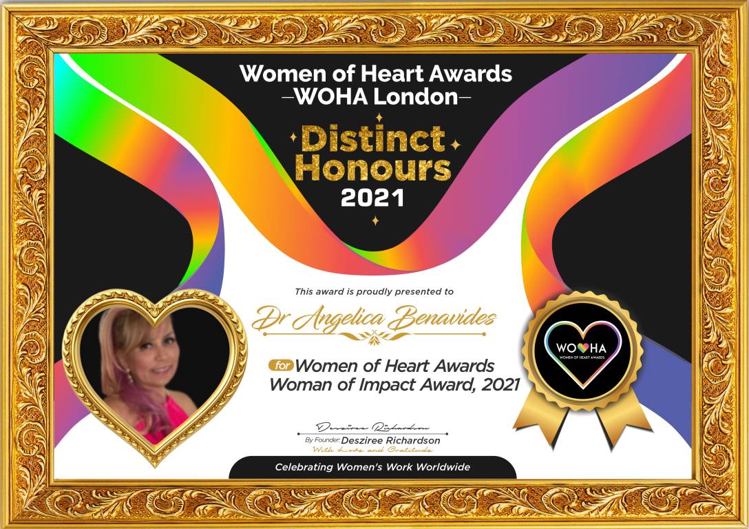Dr Angelica Benavides — Woman of Impact Award