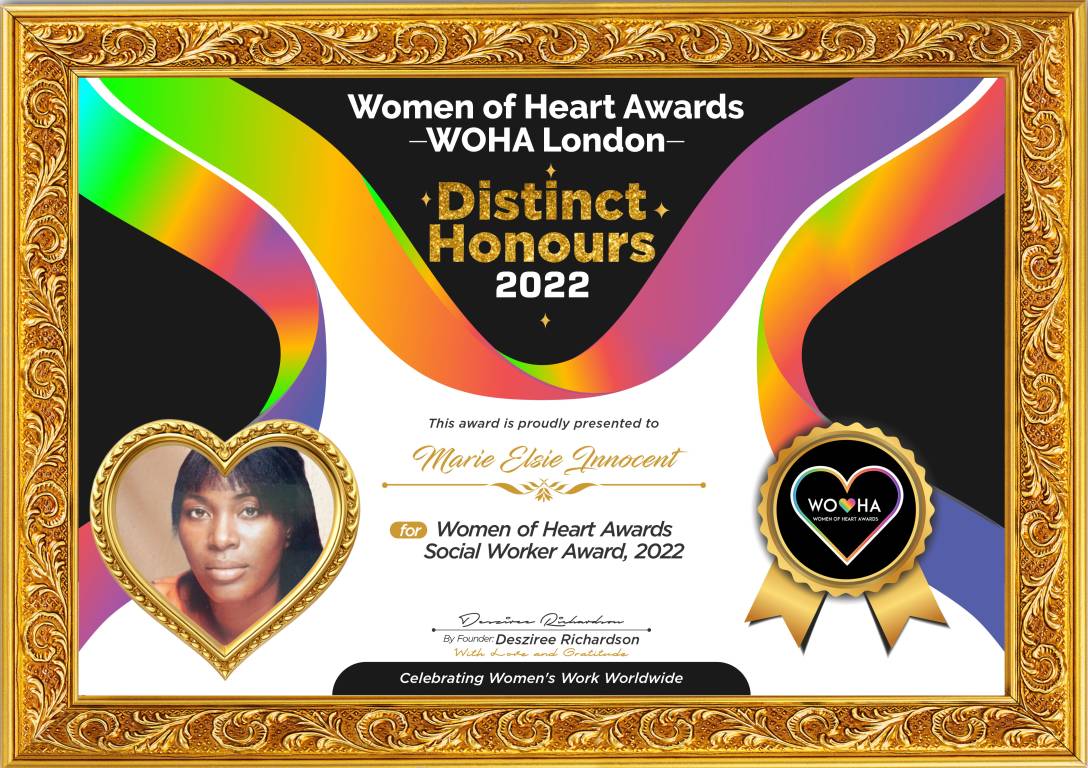Marie Elsie Innocent — Social Worker Award