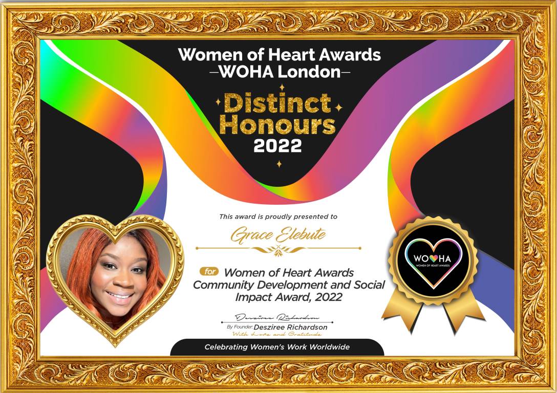 Grace Elebute — Community Development and Social Impact Award
