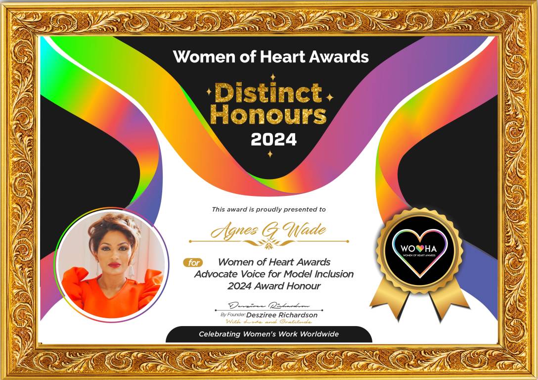 Agnes G Wade — original award certificate