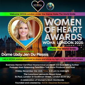 WOHA Awards London 2025 (Dame Lady Jen)