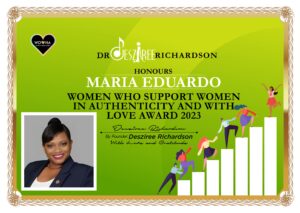 Dr Desziree Richardson Honours Certificate (Maria)
