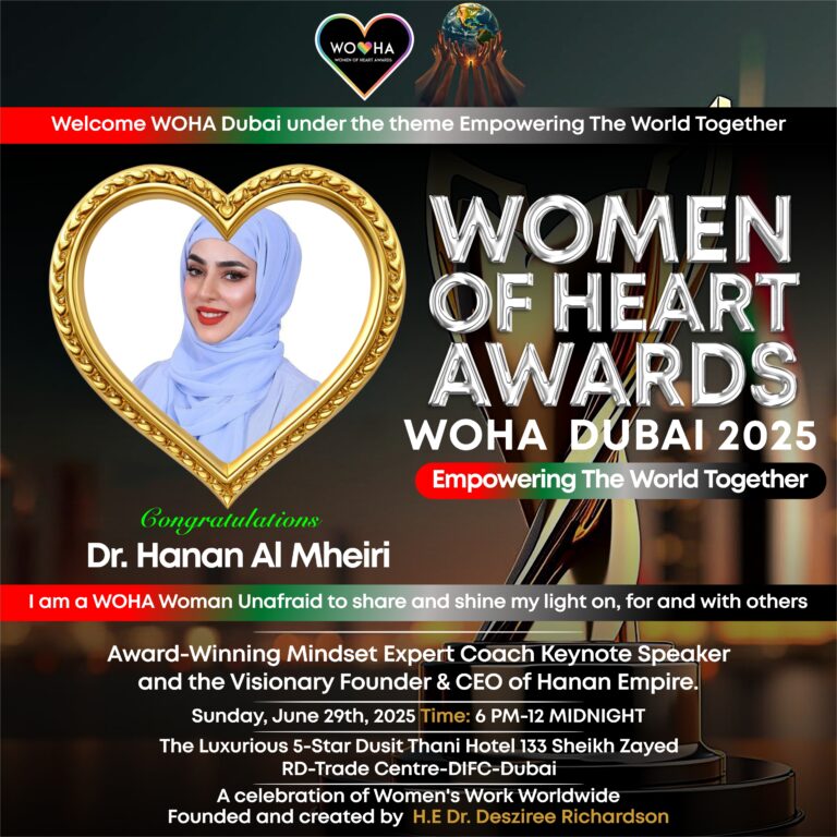 WOHA Dubai Award (Dr Hanan)