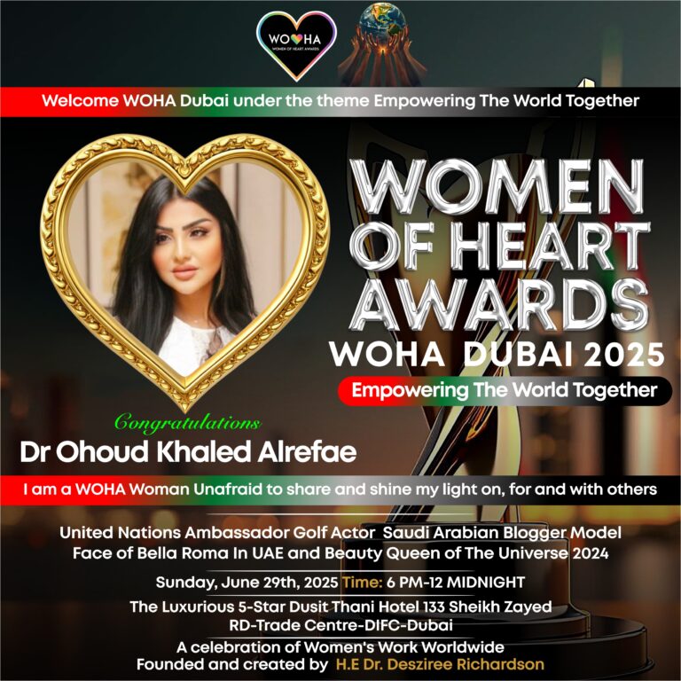 WOHA Dubai Award (Dr Ohoud)