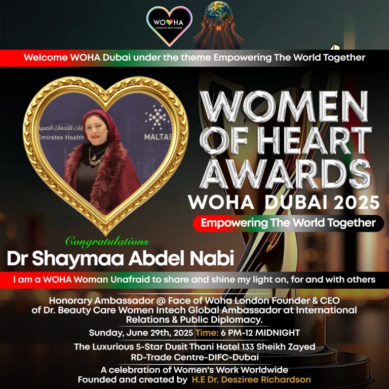 WOHA Dubai Award (Dr Shaymaa)