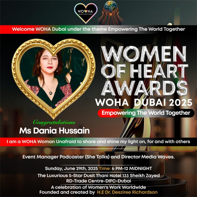 WOHA Dubai Award (Ms Dania)