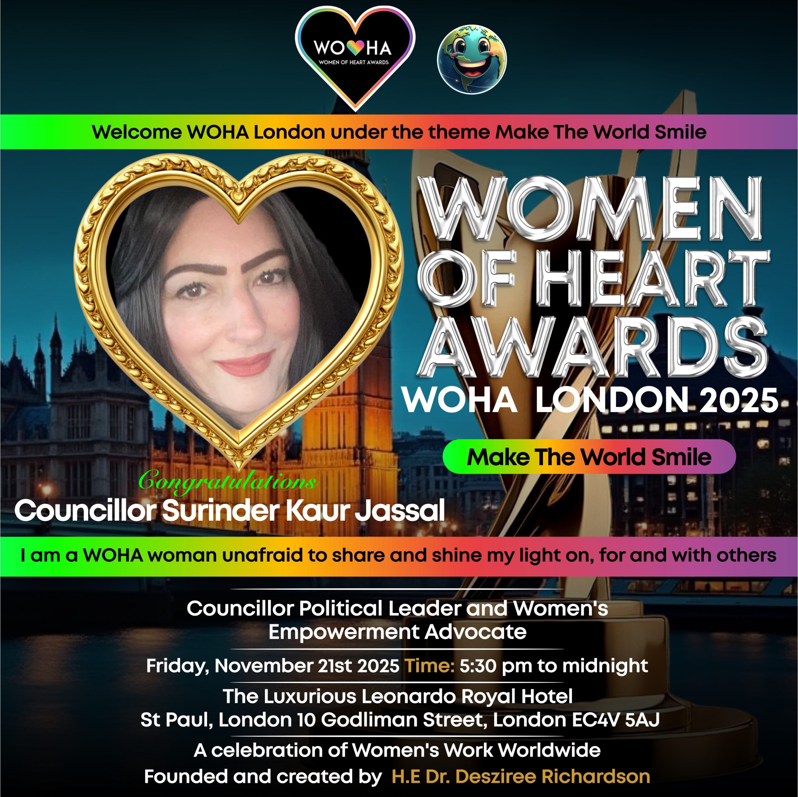 WOHA Awards London 2025 (Councillor)