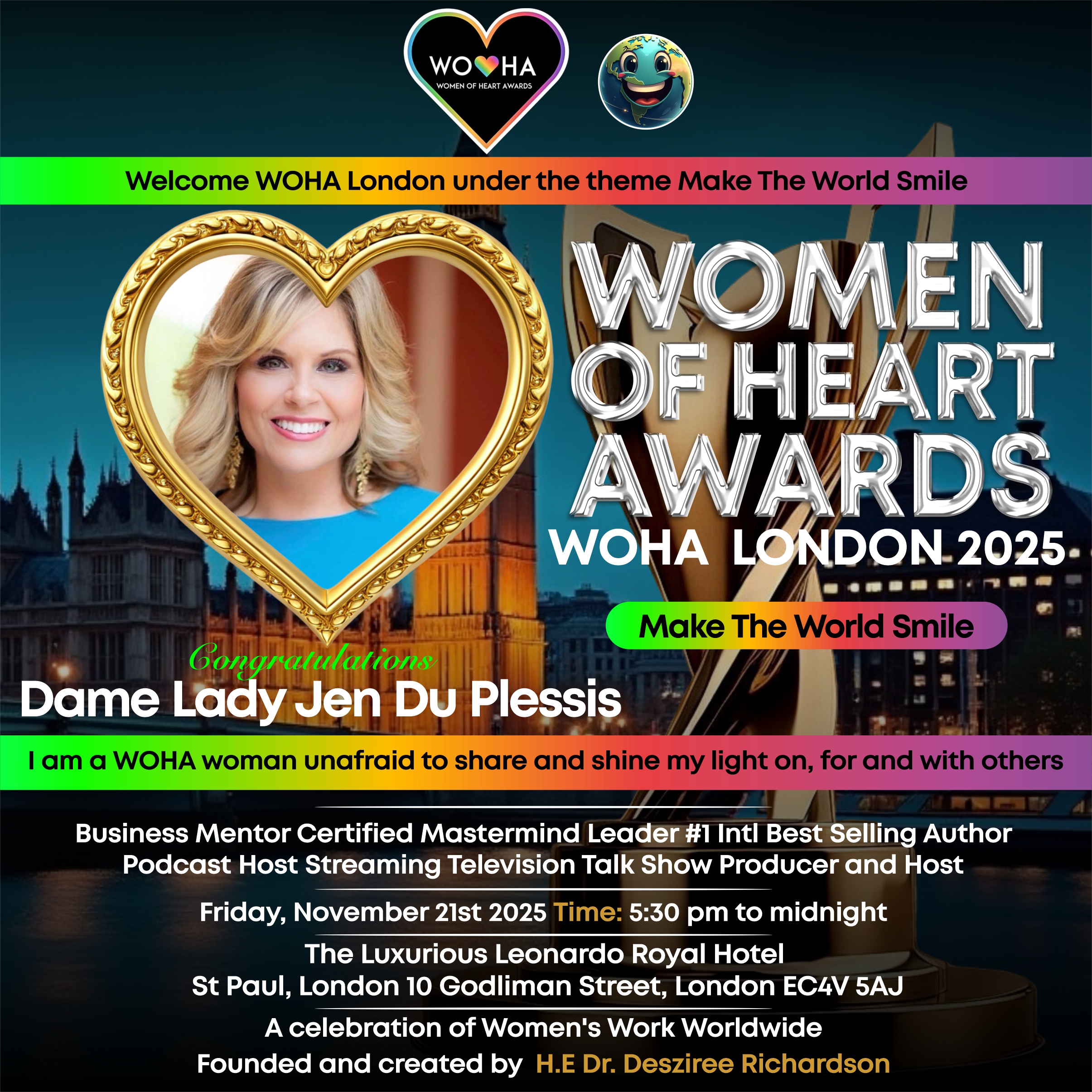 WOHA Awards London 2025 (Dame Lady Jen) (1)