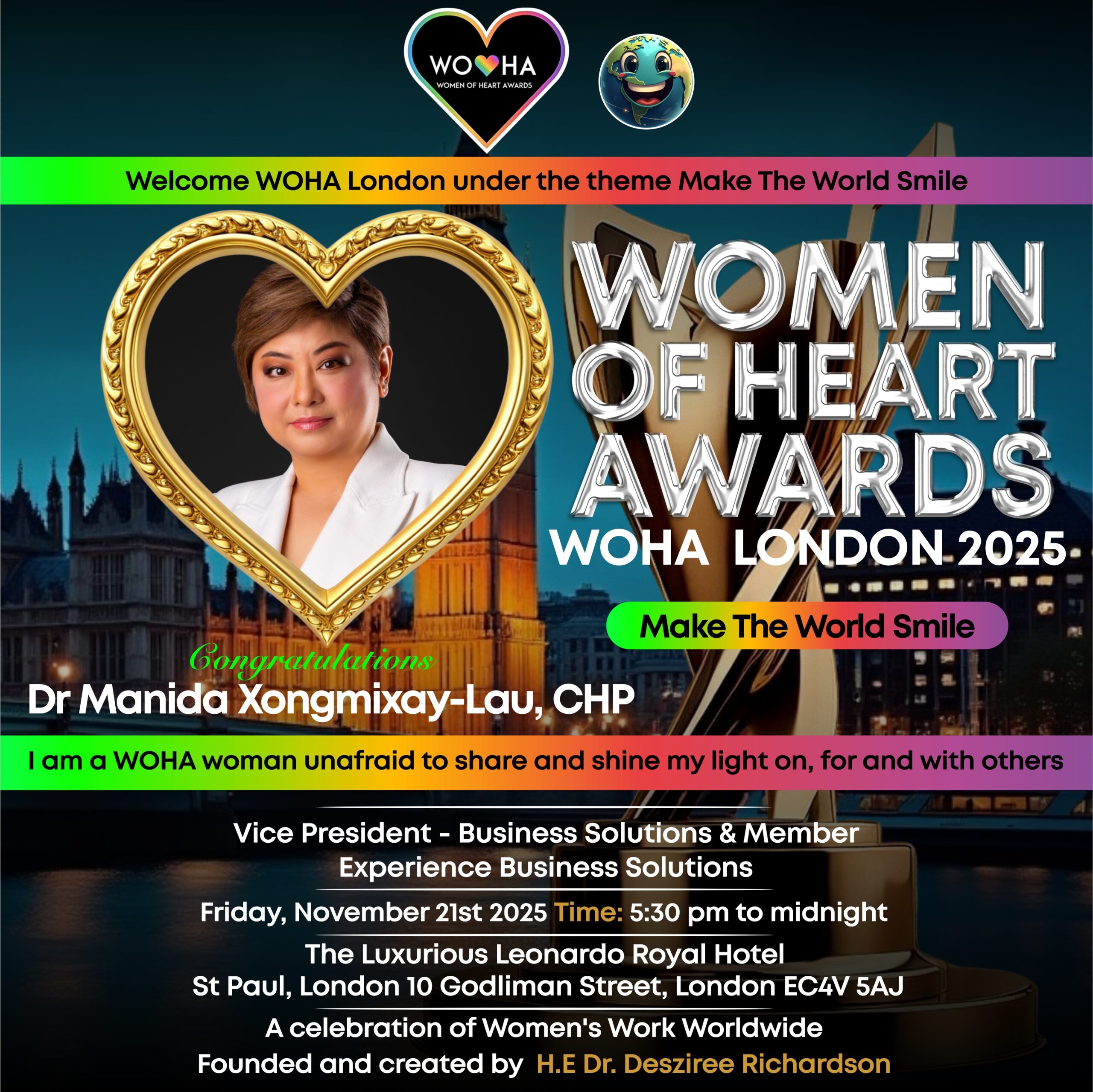 WOHA Awards London 2025 (Dr Manida)