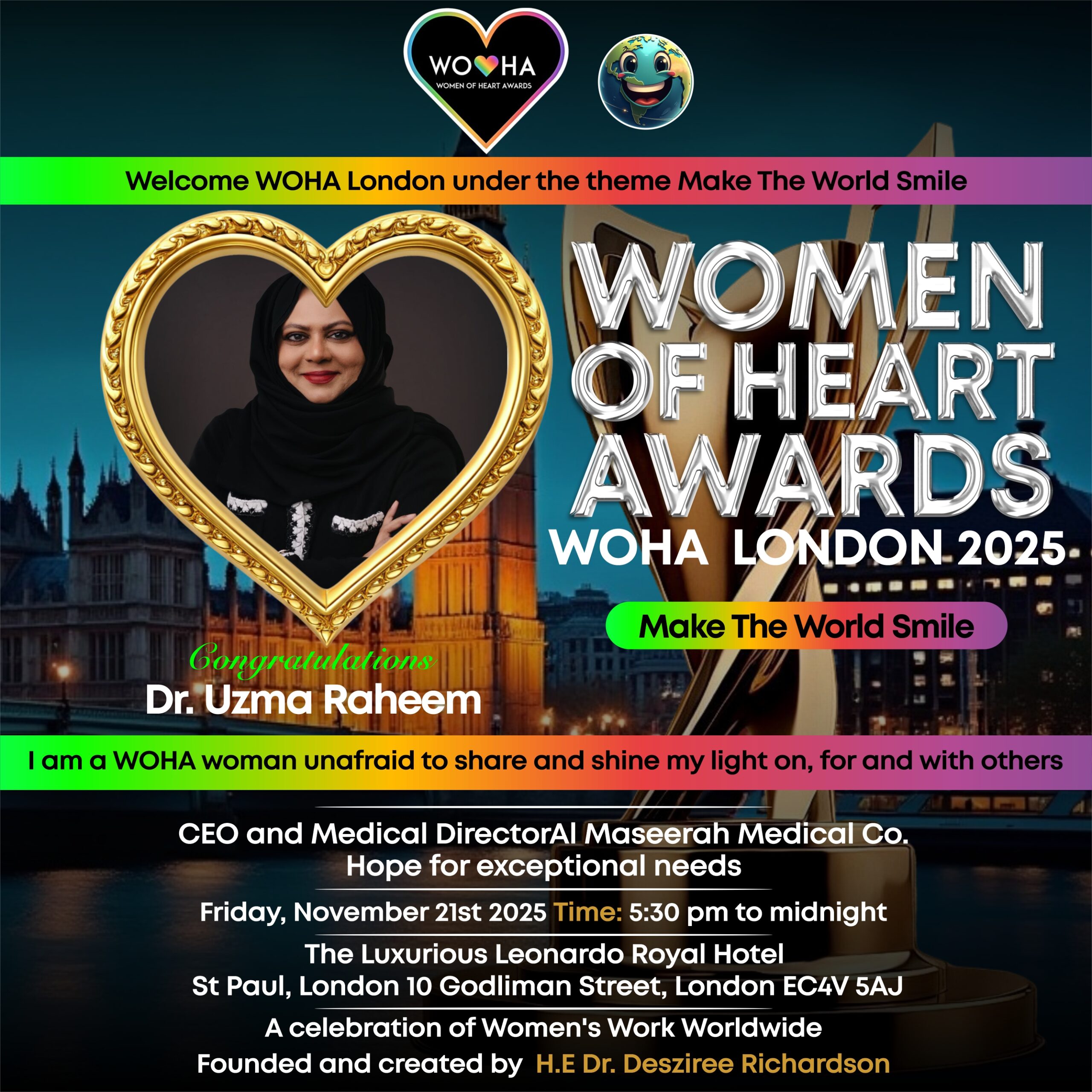 WOHA Awards London 2025 (Dr Uzma) (1)