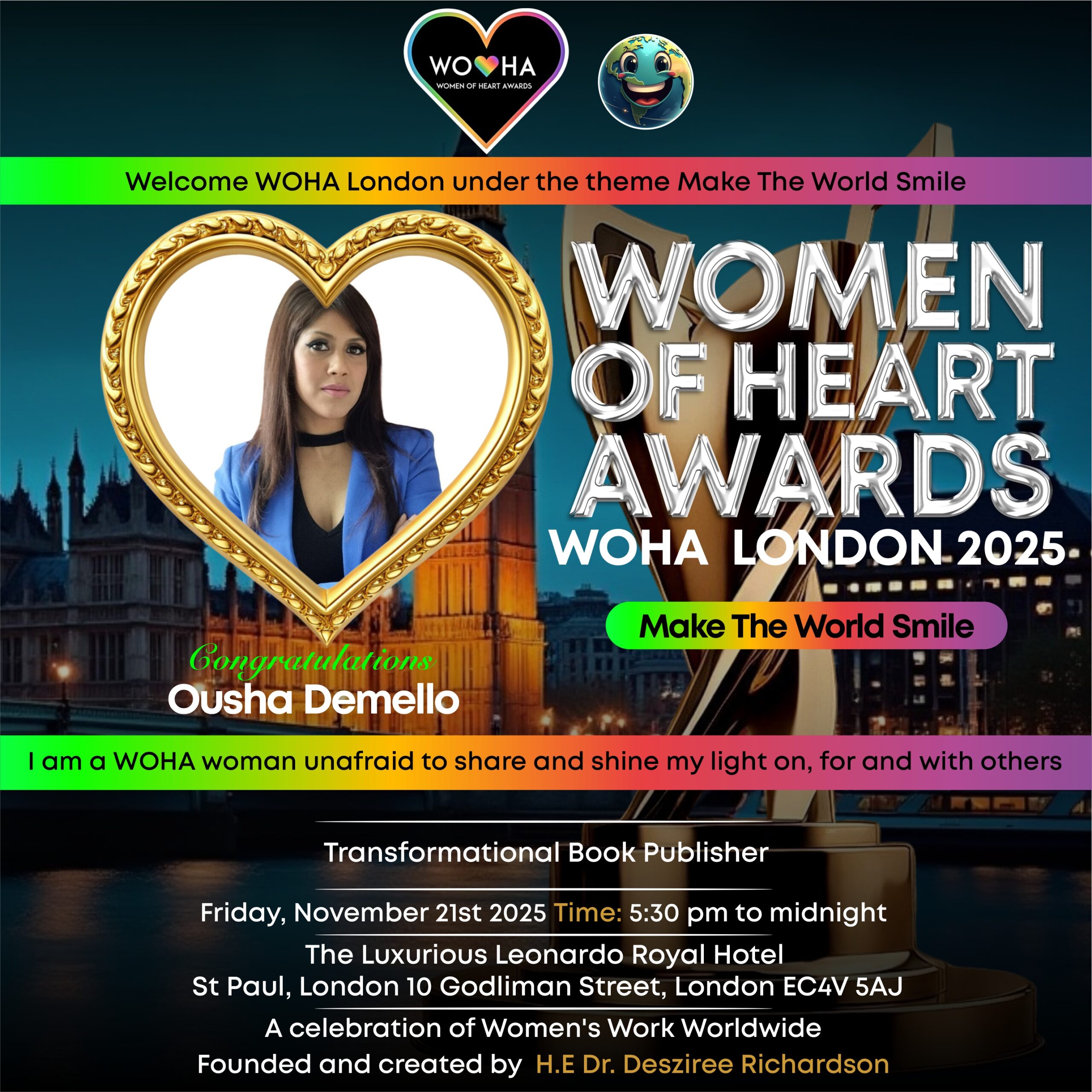 WOHA Awards London 2025 (Ousha)